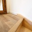 Pose d’un parquet contre-collé sur escalier